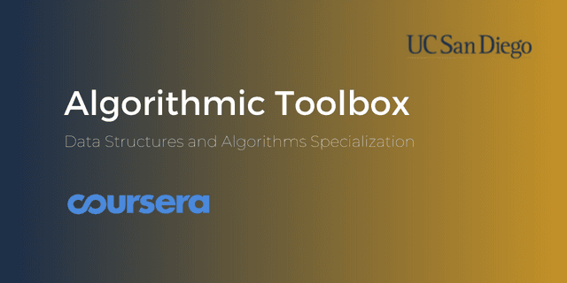 Algorithmic Toolbox